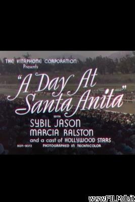 Poster of movie A Day at Santa Anita [corto]