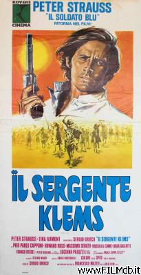Affiche de film sergent klems