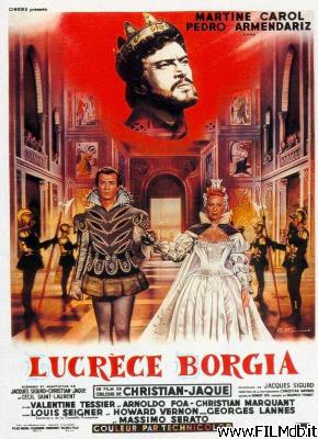 Poster of movie lucrezia borgia