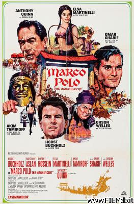 Affiche de film La Fabuleuse Aventure de Marco Polo