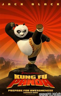 Cartel de la pelicula kung fu panda