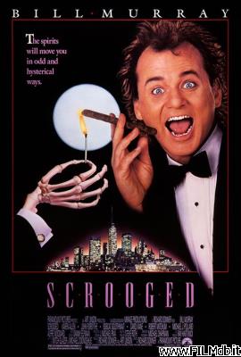 Poster of movie scrooged