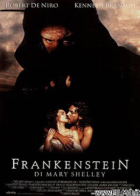 Affiche de film frankenstein di mary shelley
