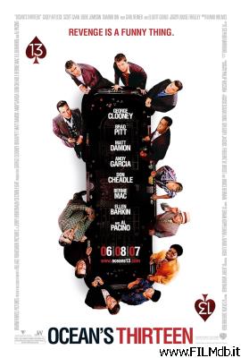 Cartel de la pelicula Ocean's Thirteen