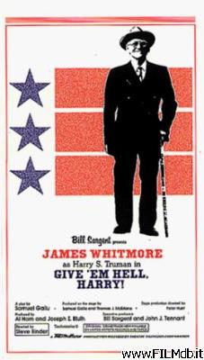Poster of movie give 'em hell, harry!