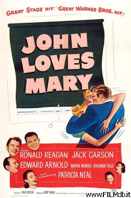 Poster of movie john loves mary