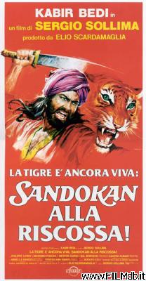 Cartel de la pelicula La tigre è ancora viva: Sandokan alla riscossa! [filmTV]