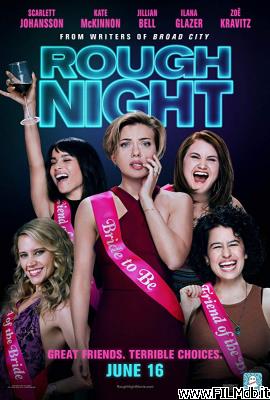 Poster of movie rough night
