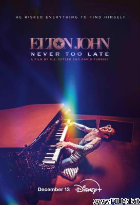 Affiche de film Elton John: Never Too Late