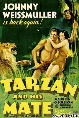 Locandina del film Tarzan e la compagna