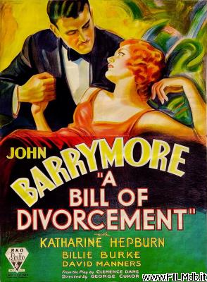 Poster of movie A Bill of Divorcement