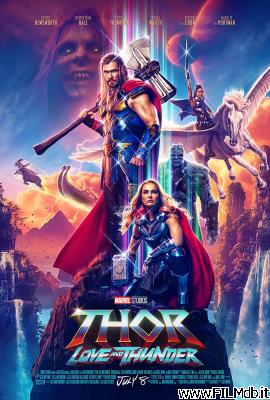 Cartel de la pelicula Thor: Love and Thunder