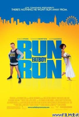 Affiche de film run fatboy run