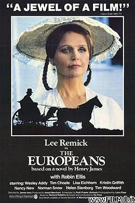 Affiche de film Les Européens