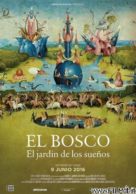 Cartel de la pelicula El Bosco. El jardín de los sueños
