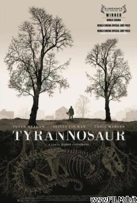 Affiche de film tirannosauro