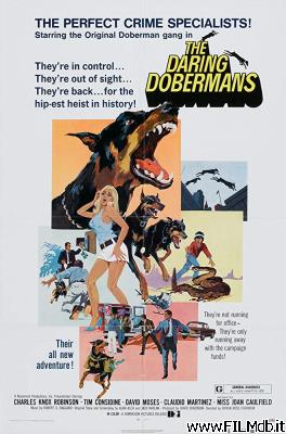 Poster of movie the daring dobermans