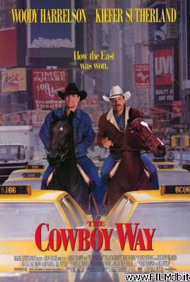 Affiche de film Deux cow-boys à New York
