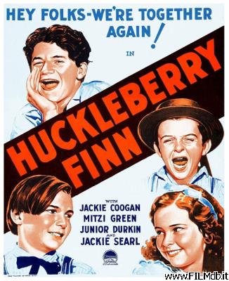 Locandina del film Huckleberry Finn
