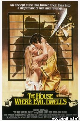 Affiche de film the house where evil dwells