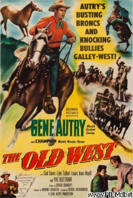 Affiche de film the old west
