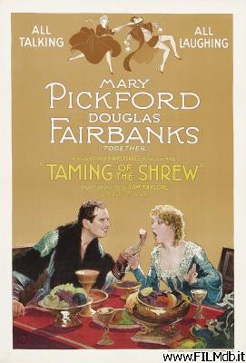 Affiche de film the taming of the shrew