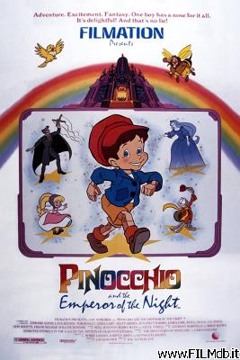 Cartel de la pelicula Pinocho y el emperador de la noche