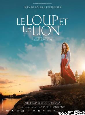 Affiche de film Le loup et le lion