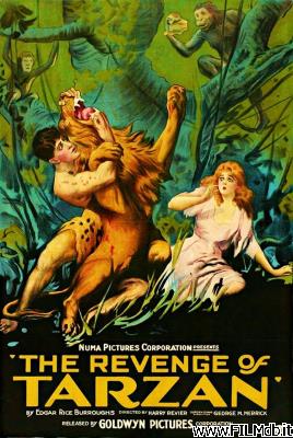 Locandina del film The Revenge of Tarzan