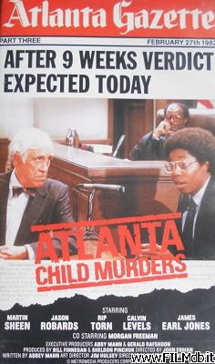Locandina del film The Atlanta Child Murders [filmTV]