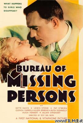 Affiche de film Bureau of Missing Persons