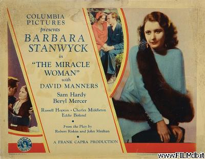 Affiche de film the miracle woman