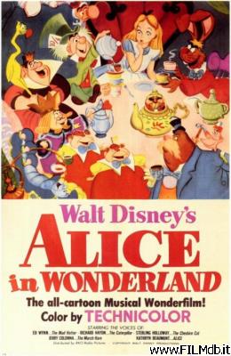 Affiche de film Alice au Pays des Merveilles