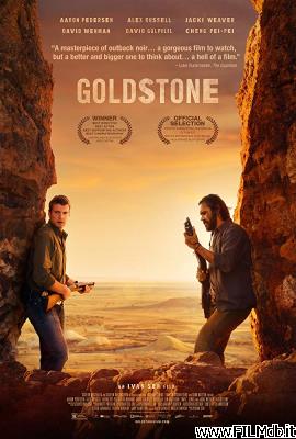 Locandina del film goldstone - dove i mondi si scontrano