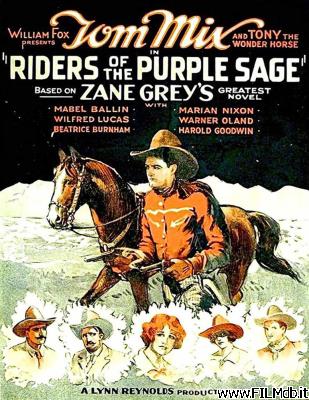 Locandina del film Riders of the Purple Sage
