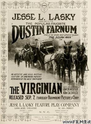 Affiche de film Il virginiano