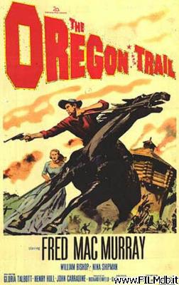 Locandina del film I conquistatori dell'Oregon