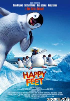 Affiche de film happy feet