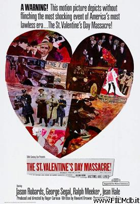 Cartel de la pelicula La matanza del día de San Valentín