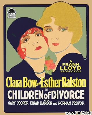 Affiche de film Les enfants du divorce