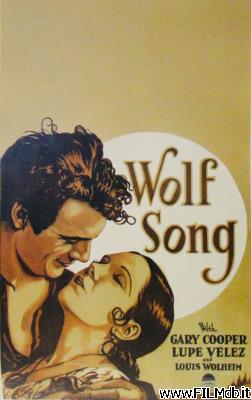 Affiche de film Le chant du loup