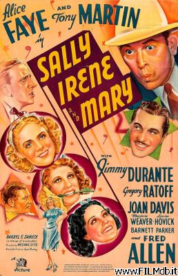 Affiche de film Sally, Irene and Mary