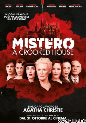 Locandina del film mistero a crooked house