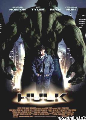 Locandina del film l'incredibile hulk