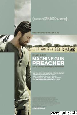 Affiche de film machine gun preacher