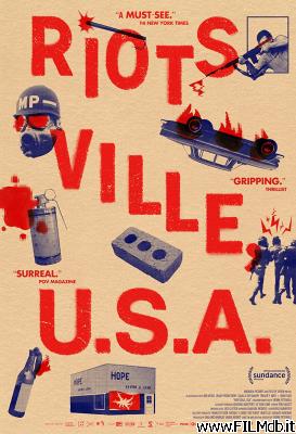 Cartel de la pelicula Riotsville, U.S.A.