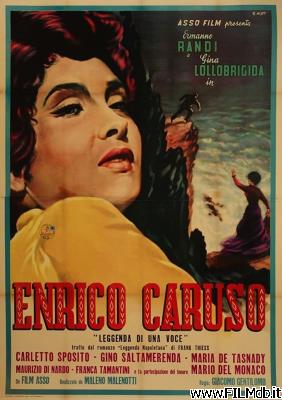 Locandina del film Enrico Caruso, leggenda di una voce