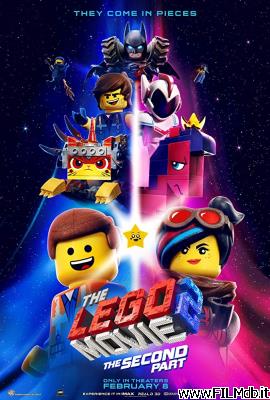 Cartel de la pelicula The Lego Movie 2 - Una nuova avventura