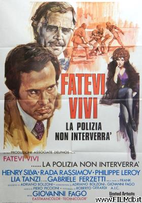 Locandina del film Fatevi vivi, la polizia non interverrà