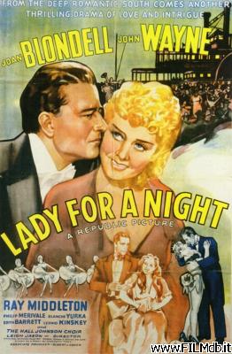 Poster of movie Lady for a Night